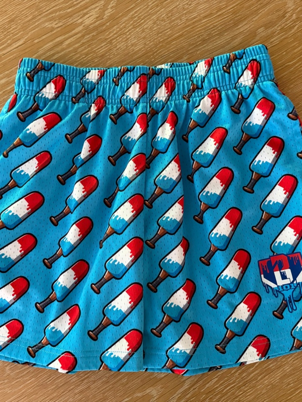 Baseball Lifestyle 101 Popsicle Print Athletic Shorts - Youth